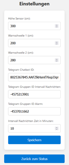 Elektronikaufbau mit NodeMCU und Sensor