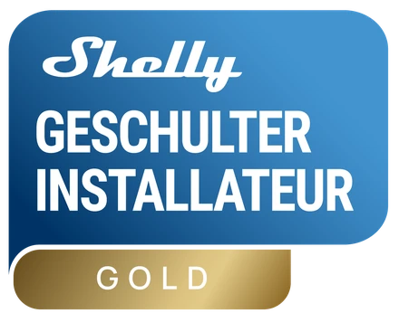 Abzeichen: Shelly Geschulter Installateur – Gold